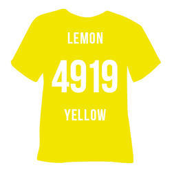 Nažehlovací fólie Poli-Flex Turbo 4919 Lemon Yellow