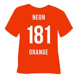 Poli-Flex® Flock 181 Neon Orange