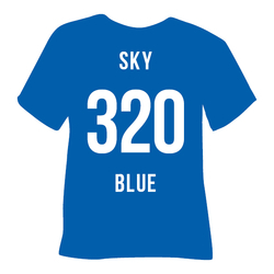 Poli-Flex® Flock 320 Sky Blue